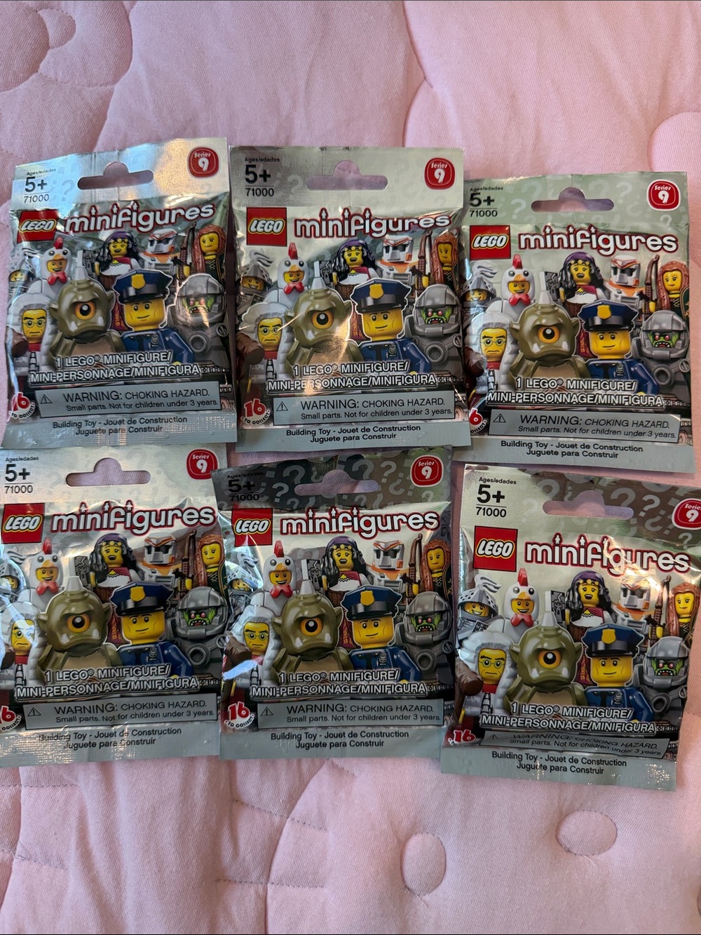 Lego Minifigures Series 9 RETIRED AND RARE Sealed Blind Bags